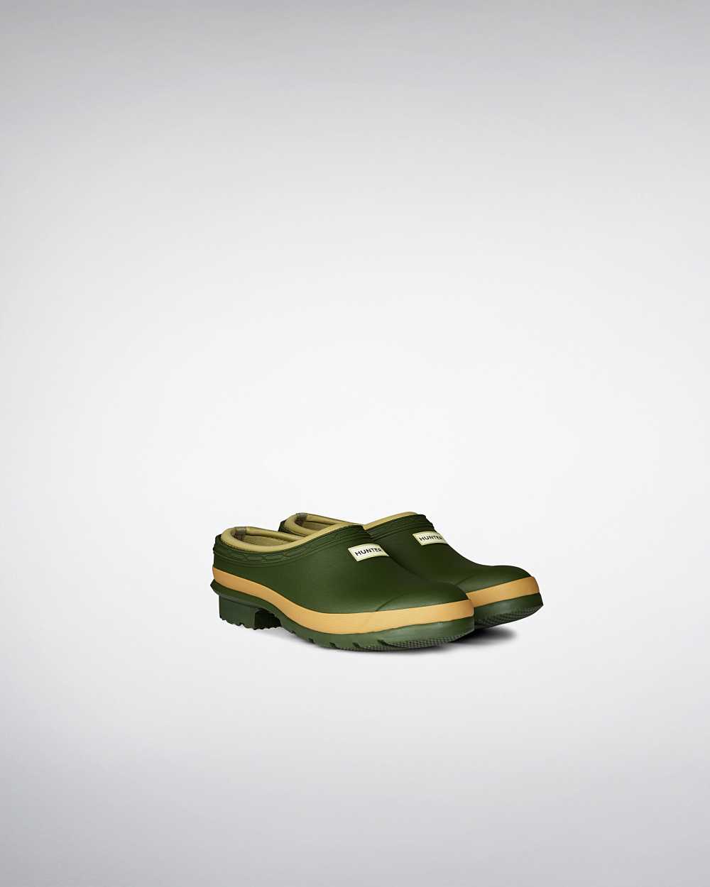 Hunter Gardener Technical Women's Clogs NZ-30119C Green